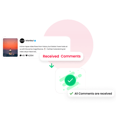 Retrieving all Instagram comments for fair giveaway